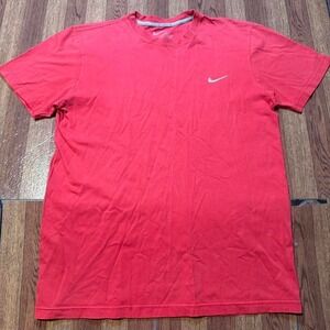 Nike Red Retro Tech Sportswear Running Train Shirt Medium